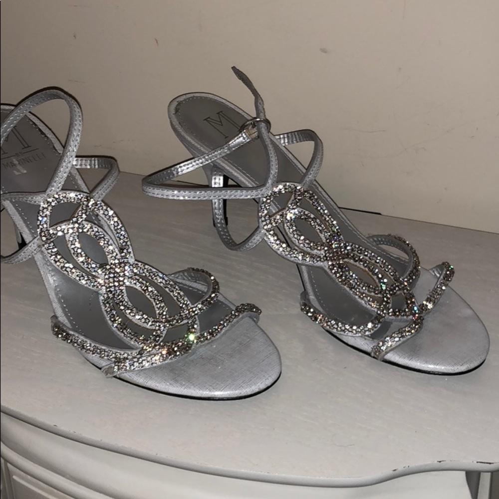 Silver heels